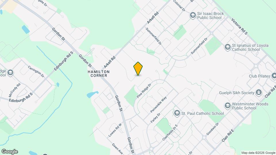 38 Ridgeway Ave Map and Location Details