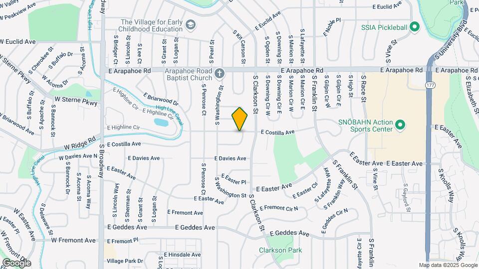994 E Costilla Ave Map and Location Details