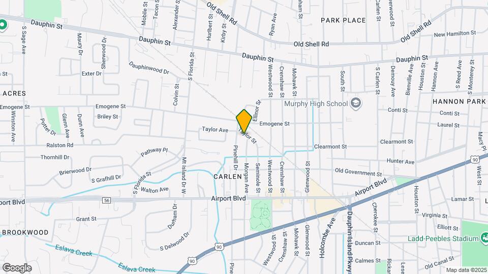 2351 Taylor Ave Map and Location Details