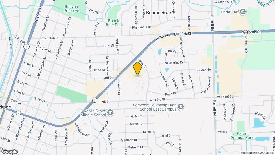 1028 Ashley Ct N Map and Location Details