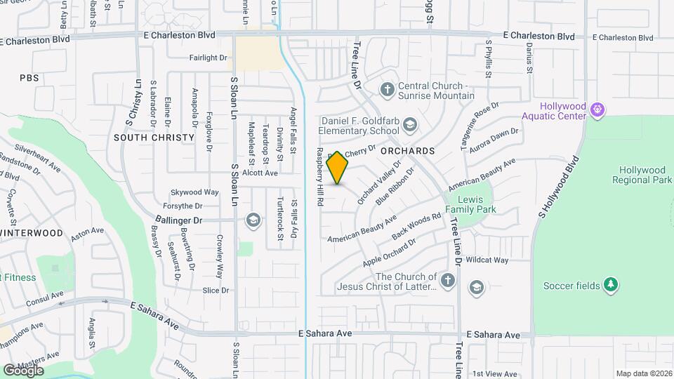 6055 Autumn Rose Way Mapa y Detalles de la Ubicación