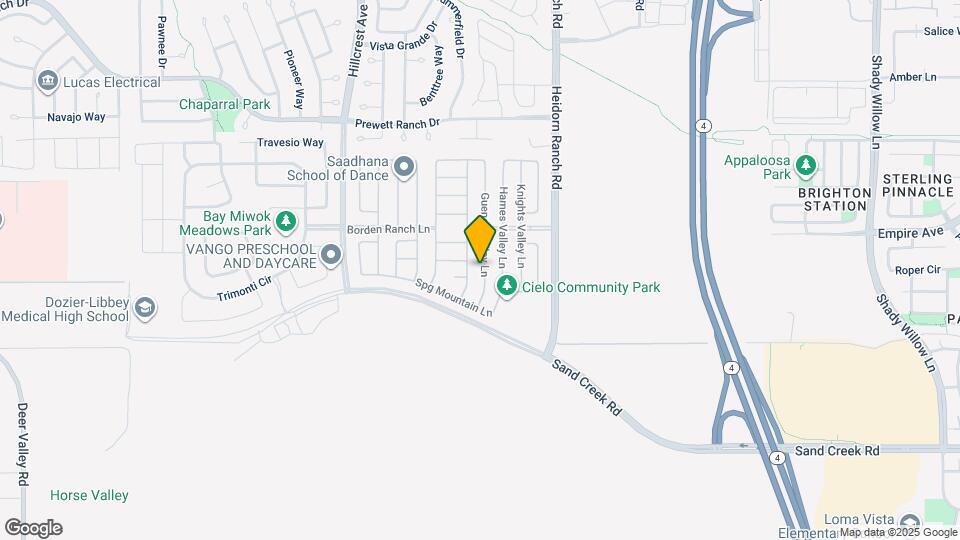 5440 Guenoc Valley Ln Map and Location Details