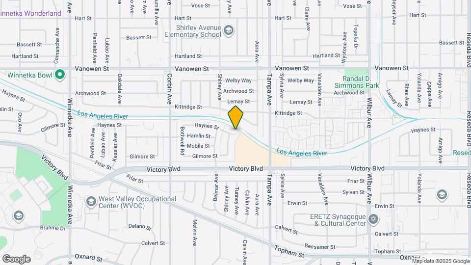 19405 Haynes St Map and Location Details