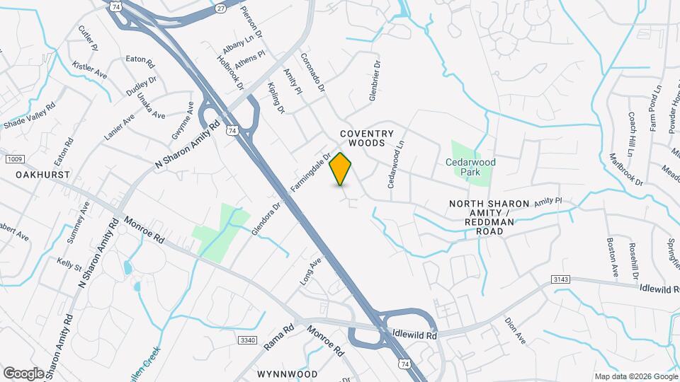 4722 Old Lantern Way Map and Location Details