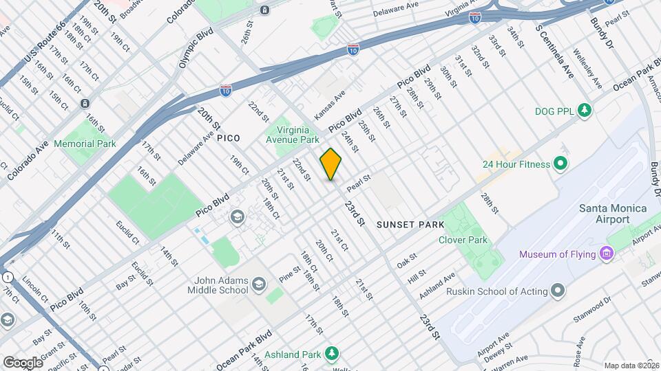 2264 23rd St Map and Location Details