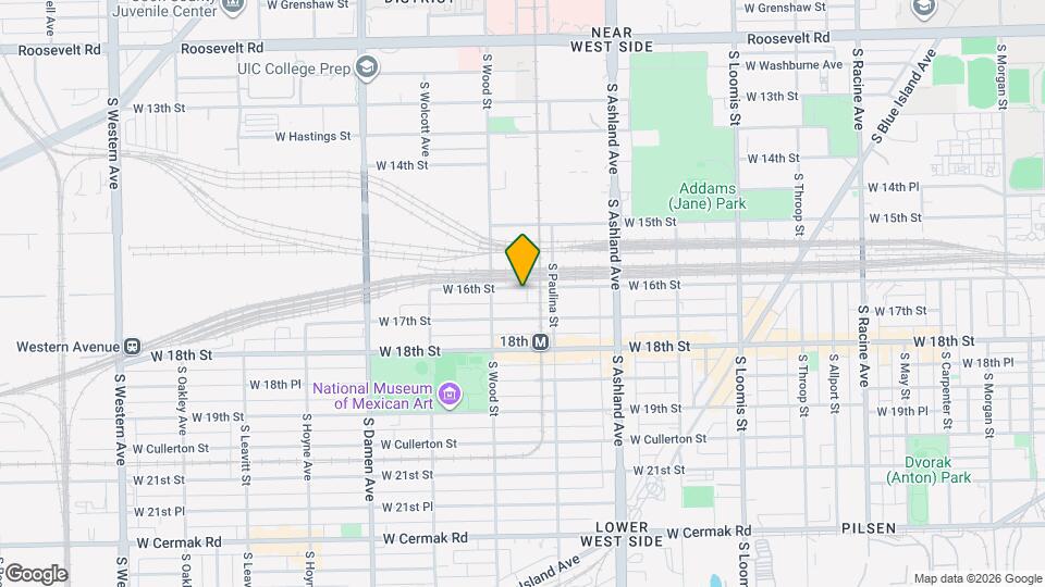 1729 W 16th St Mapa y Detalles de la Ubicación