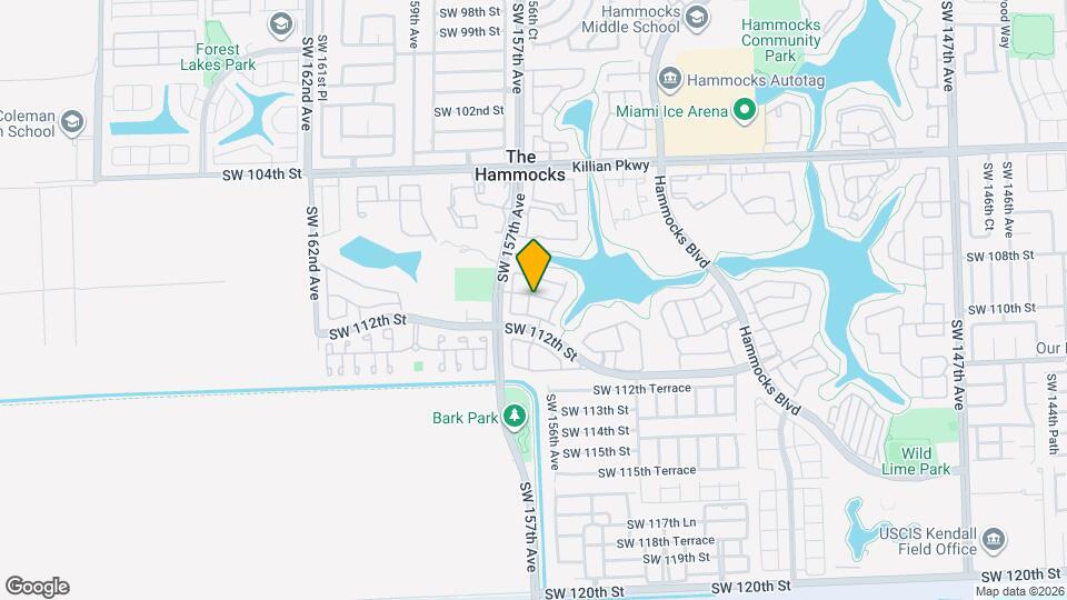 15614 SW 110th Terrace Map and Location Details