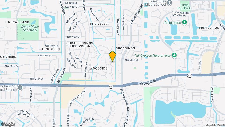 3733 Lancewood Dr Map and Location Details