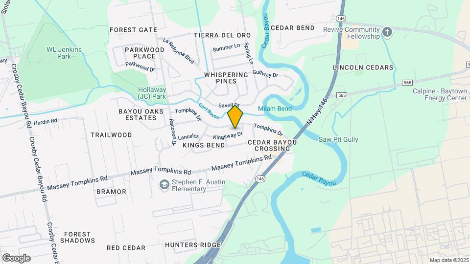 3800 Kingsway Dr Mapa y Detalles de la Ubicación