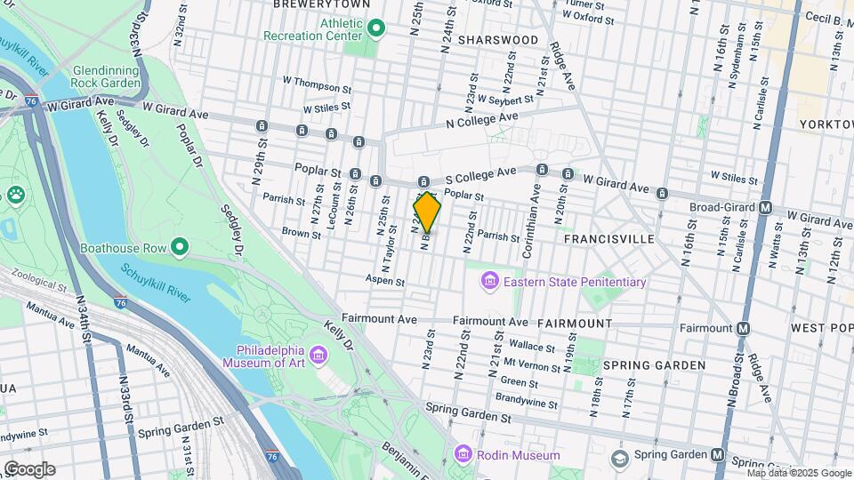 811 N Bucknell St Map and Location Details