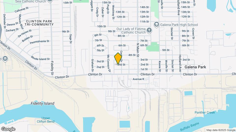 2105 2nd St Map and Location Details