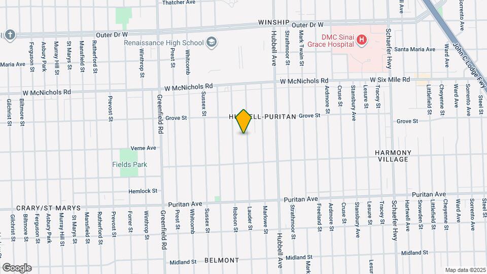 16611 Lauder St Map and Location Details