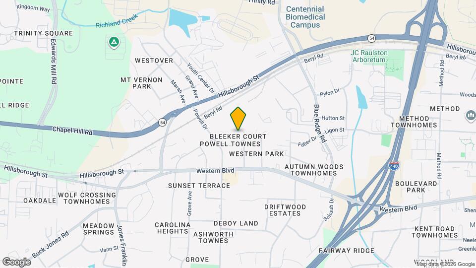 4405 Graceland Ct Mapa y Detalles de la Ubicación