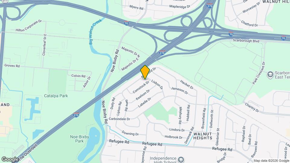 5000 Comstock Dr Map and Location Details