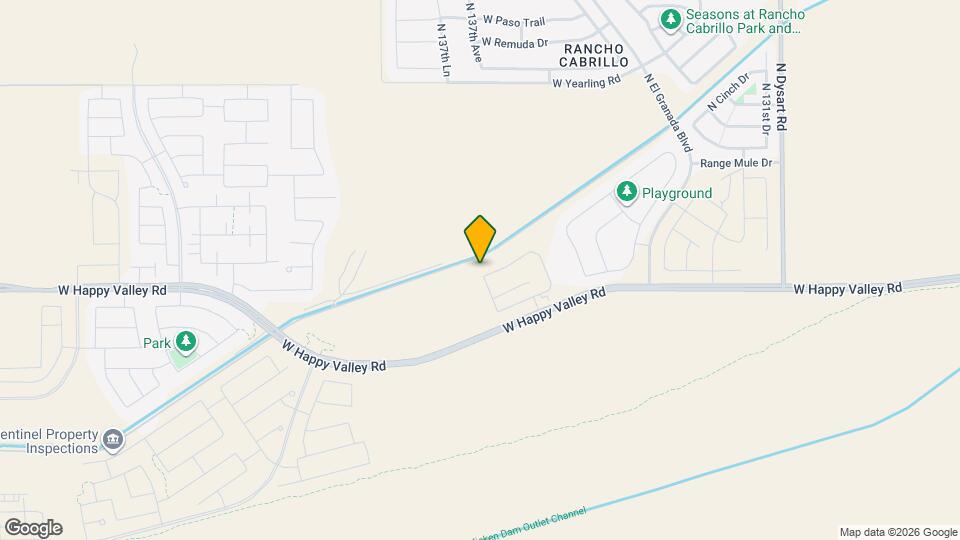 13668 W Hackamore Dr Map and Location Details