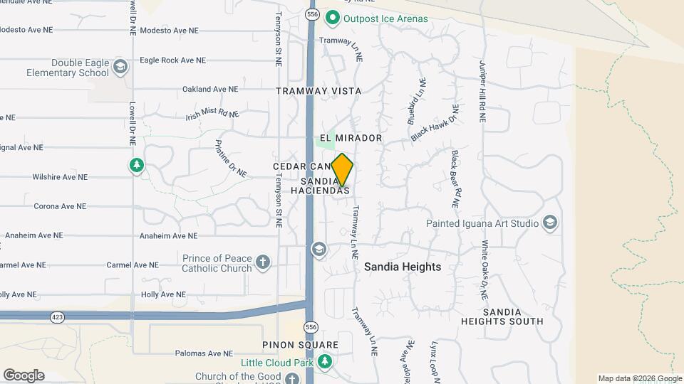 785 Tramway Ln NE Map and Location Details