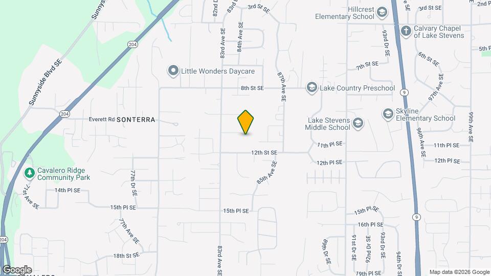 8424 10th Pl SE Map and Location Details