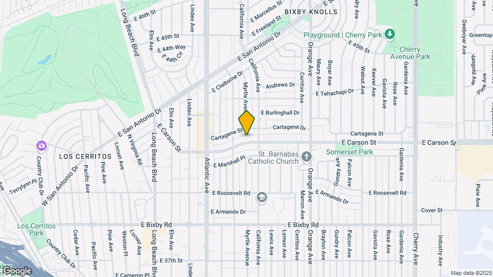 905 E Carson St Map and Location Details