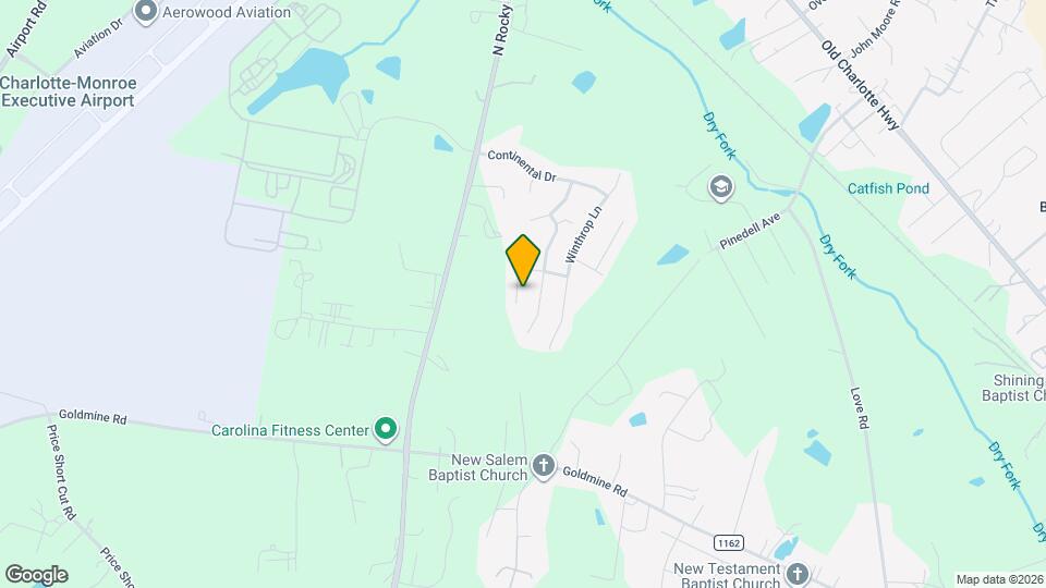 1412 Williamsburg Ln Mapa y Detalles de la Ubicación