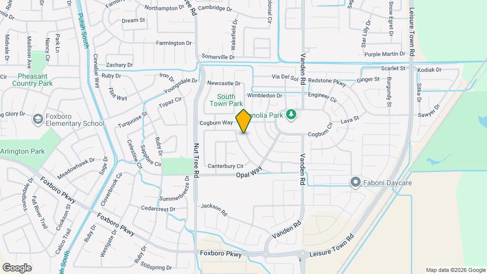 2149 Newcastle Dr Map and Location Details