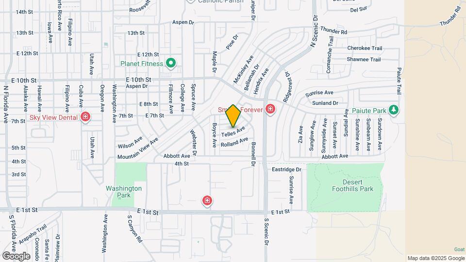 2401 Telles Ave Map and Location Details