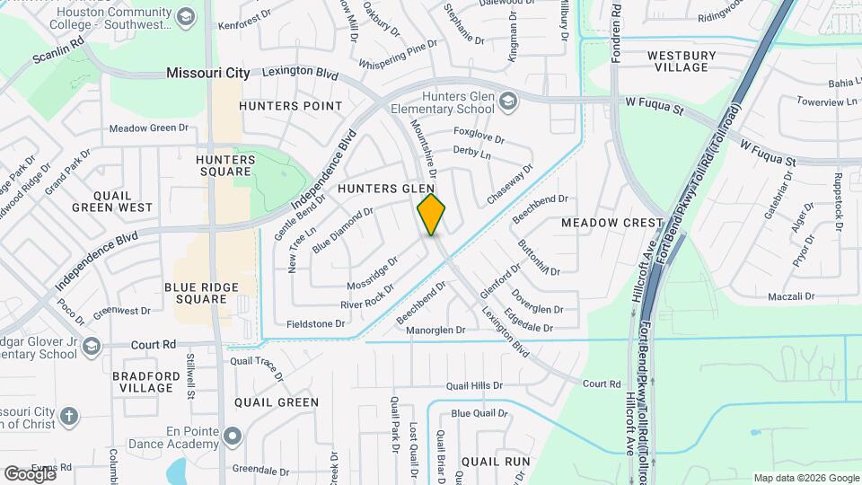 2307 Hammerwood Dr Map and Location Details