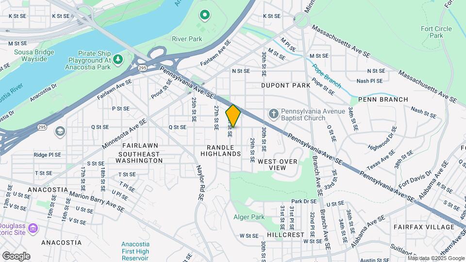 2801 Q St SE Map and Location Details