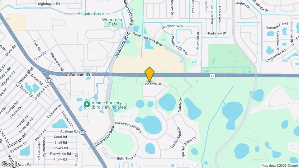 4244 Vicenza Dr Map and Location Details