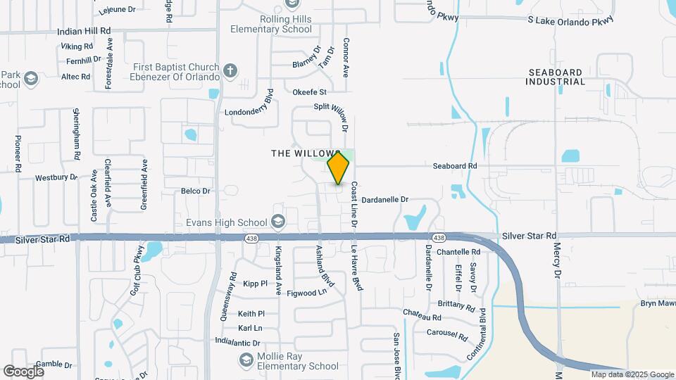 2809 Waxy Willow Ln Map and Location Details