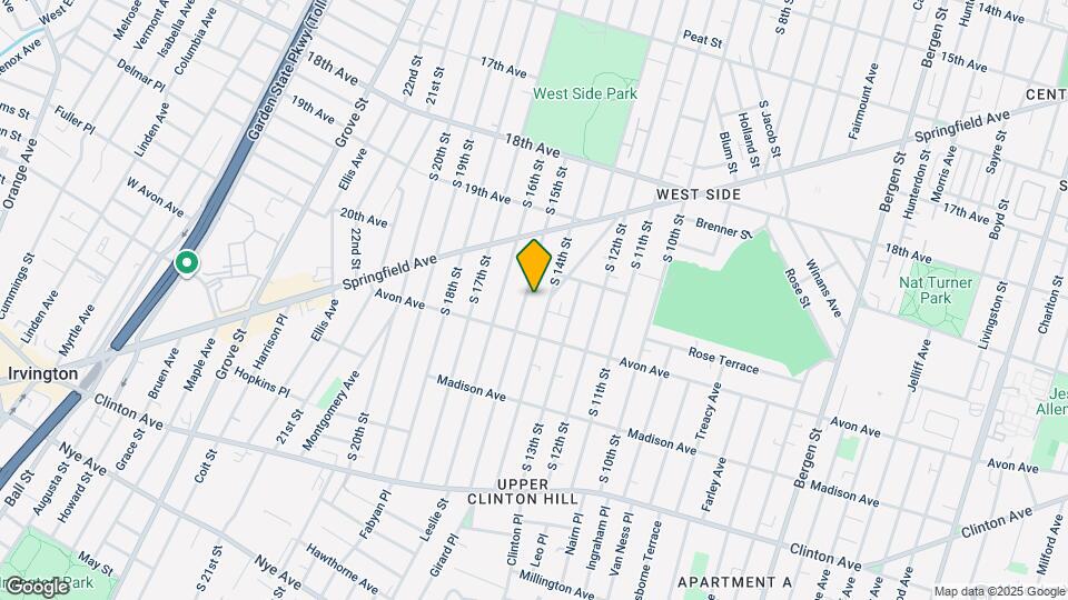 742 S 15th St Map and Location Details