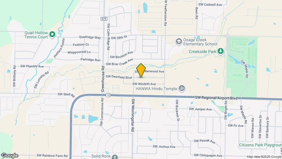 3201 SW Deerfield Blvd Map and Location Details