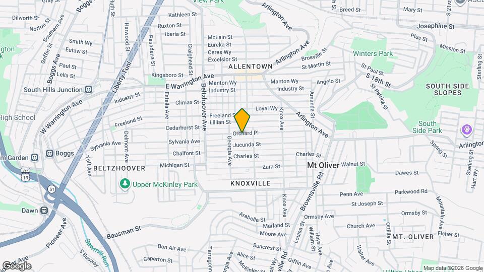 320 Orchard Pl Map and Location Details