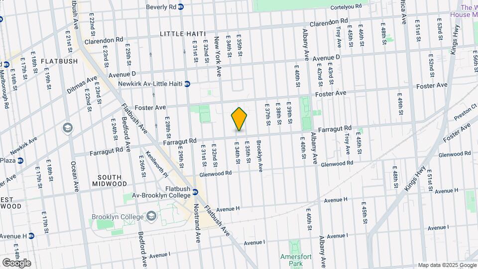 3405 Farragut Rd Map and Location Details