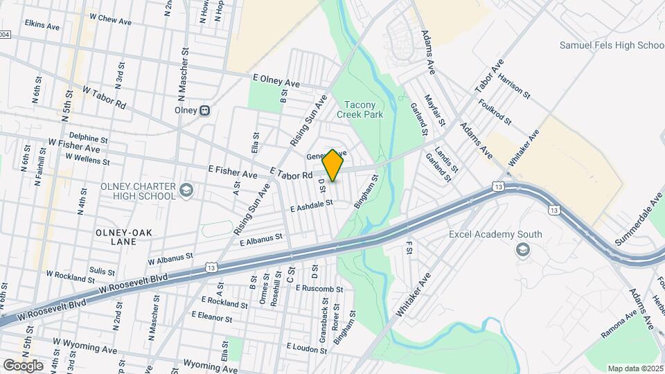 5224 Rorer St Map and Location Details