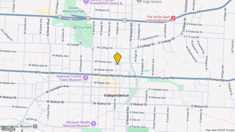 417 N Main St, Unit A Mapa y Detalles de la Ubicación