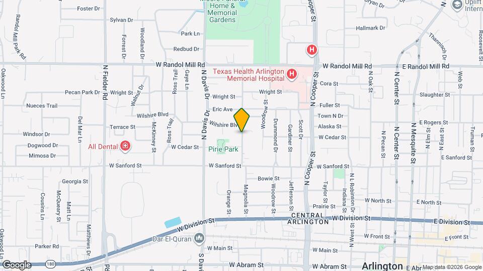 810 Magnolia St Map and Location Details