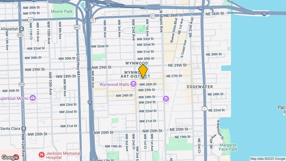 142 NW 27th St Mapa y Detalles de la Ubicación