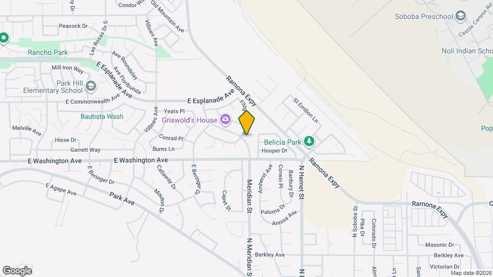 1985 Meridian St Map and Location Details