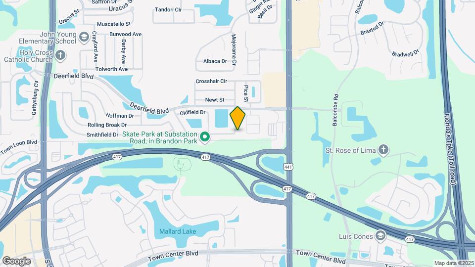 12641 Newfield Dr Map and Location Details