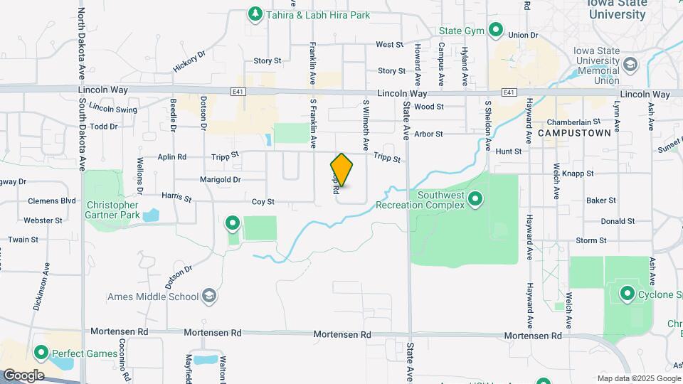 424 Hilltop Rd Map and Location Details