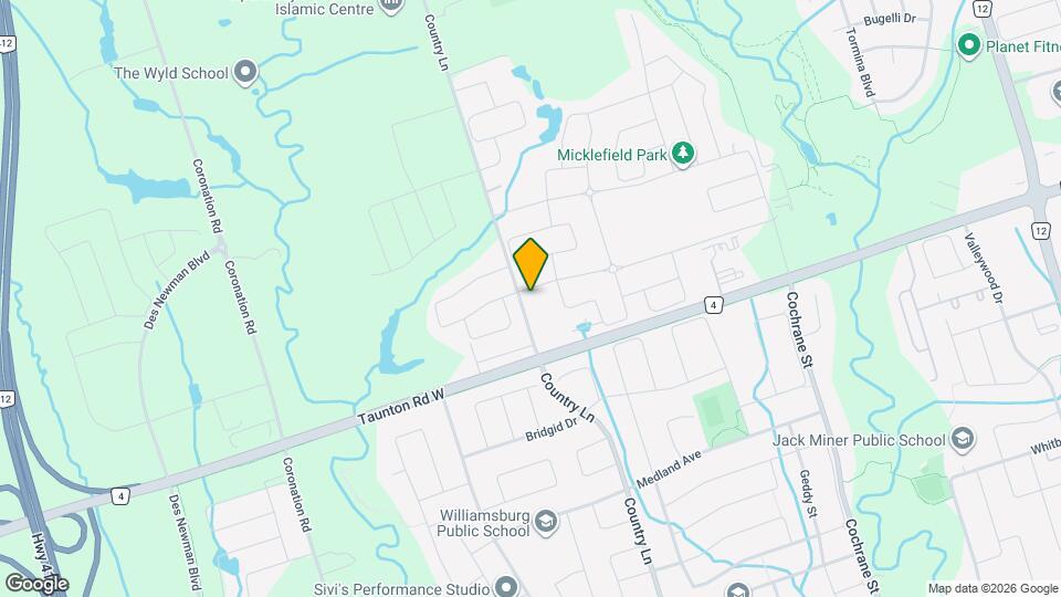 3 Christine Elliott Av Map and Location Details