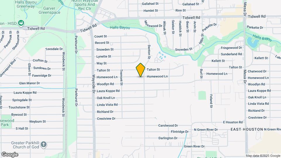 8162 Homewood Ln Map and Location Details