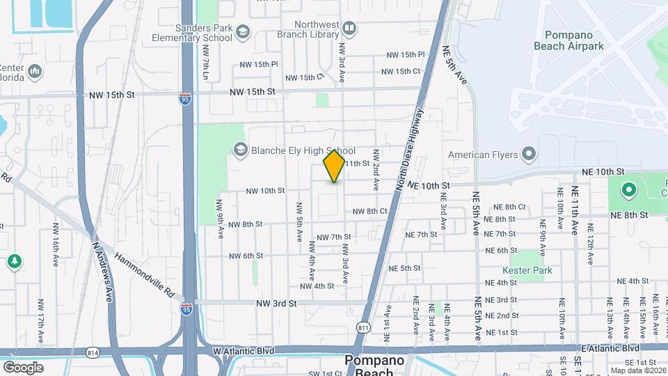 939 NW 3rd Ter Map and Location Details