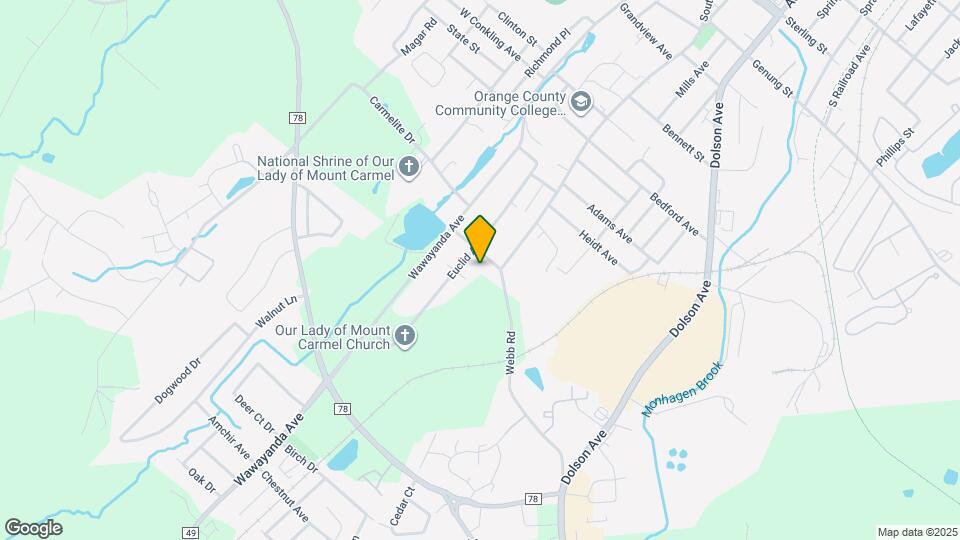 72 Webb Rd Map and Location Details