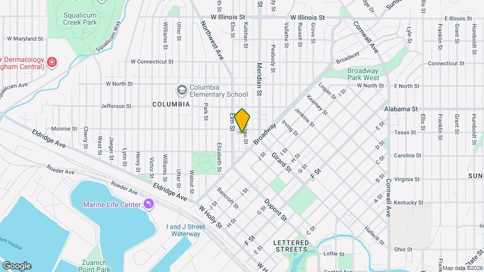 2321 Kulshan St Map and Location Details
