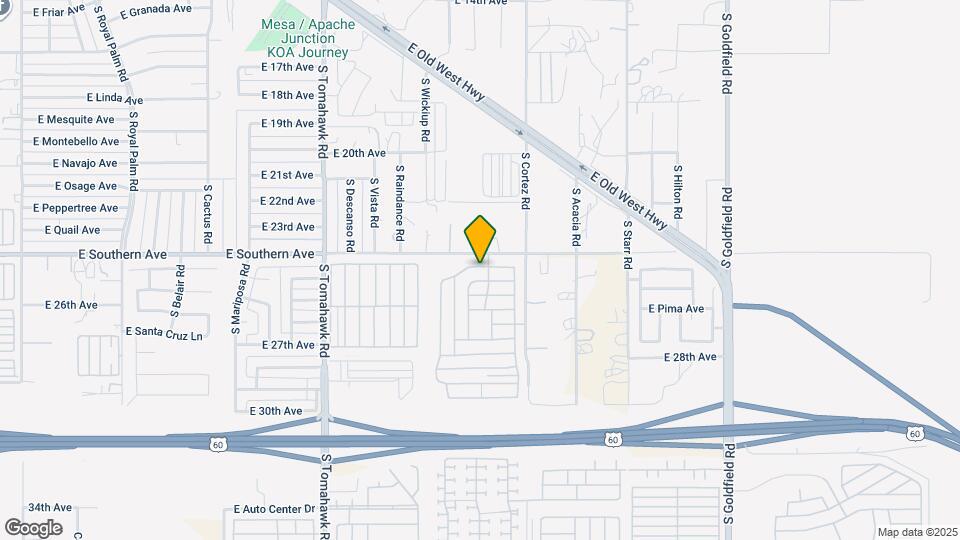 2201 E Yuma Ave Map and Location Details