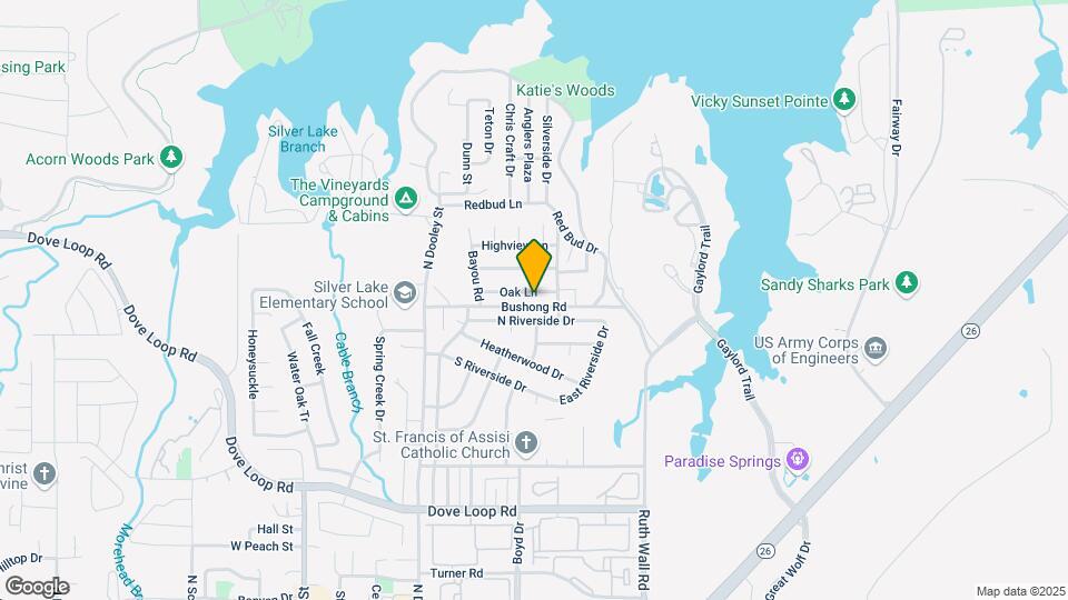 710 Oak Ln Map and Location Details