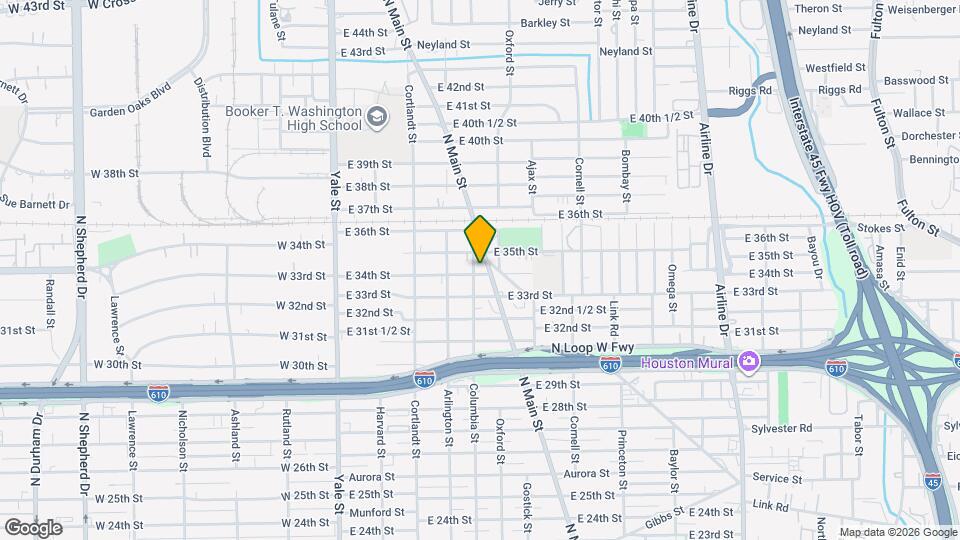 503 E 34th St Map and Location Details