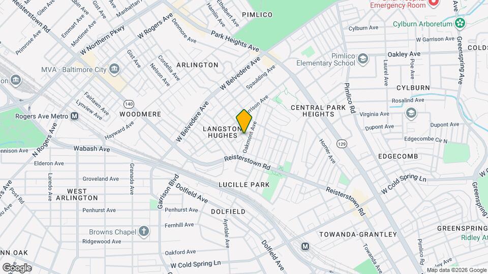 4908 Litchfield Ave Map and Location Details