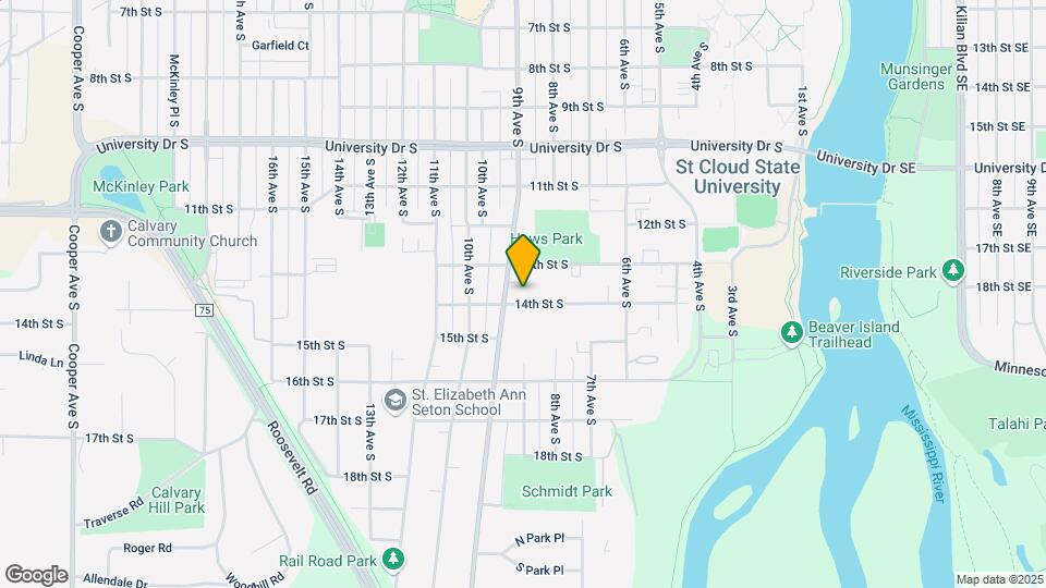 1340 9th Ave S Map and Location Details